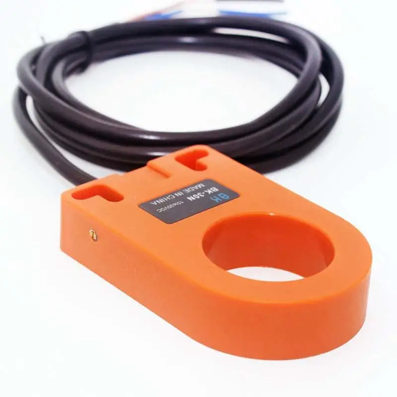 Orange 30mm Hole DC 6-36V 3 Wire NPN Normally Open HX-DGS-30N Inductive Ring Proximity Sensor Switch For Metal Screw Spring IP54
Orange 30mm Hole DC 6-36V 3 Wire NPN Normally Open HX-DGS-30N Inductive Ring Proximity Sensor Switch For Metal Screw Spring IP54