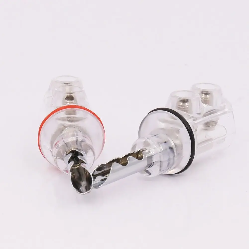 Audio cable Transparent Cover Rhodium plated BFA banana Audio Banana Plug 1Set 4mm for speaker cable
Audio cable Transparent Cover Rhodium plated BFA banana Audio Banana Plug 1Set 4mm for speaker cable