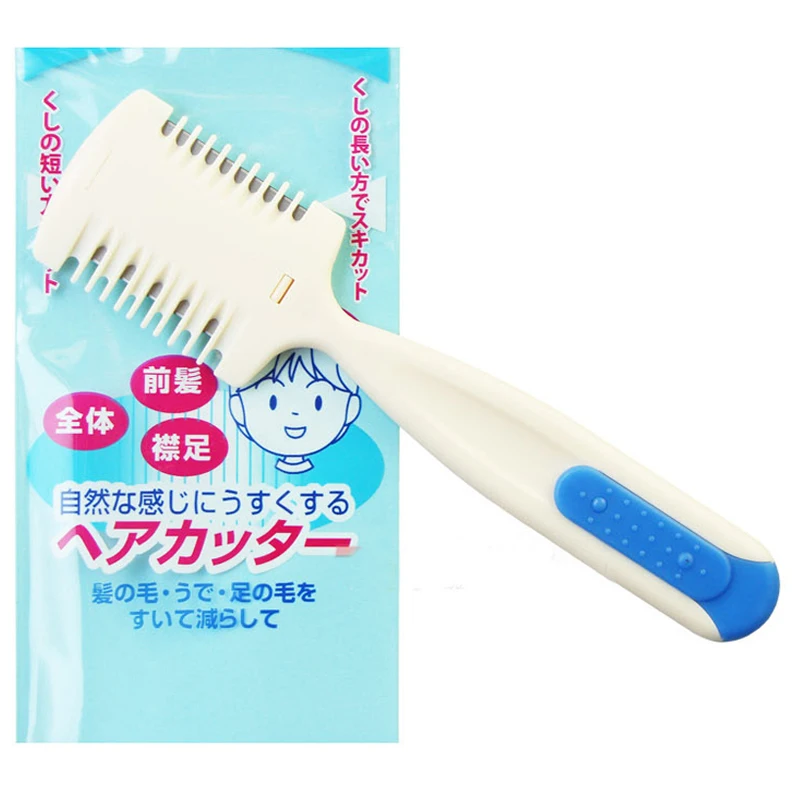 2 In 1 Professional Hair Razor Comb Scissor Plastic Thinning Trimmer Home DIY Hide Blades Styling Hairdressing Barber Tool UN385
2 In 1 Professional Hair Razor Comb Scissor Plastic Thinning Trimmer Home DIY Hide Blades Styling Hairdressing Barber Tool UN385