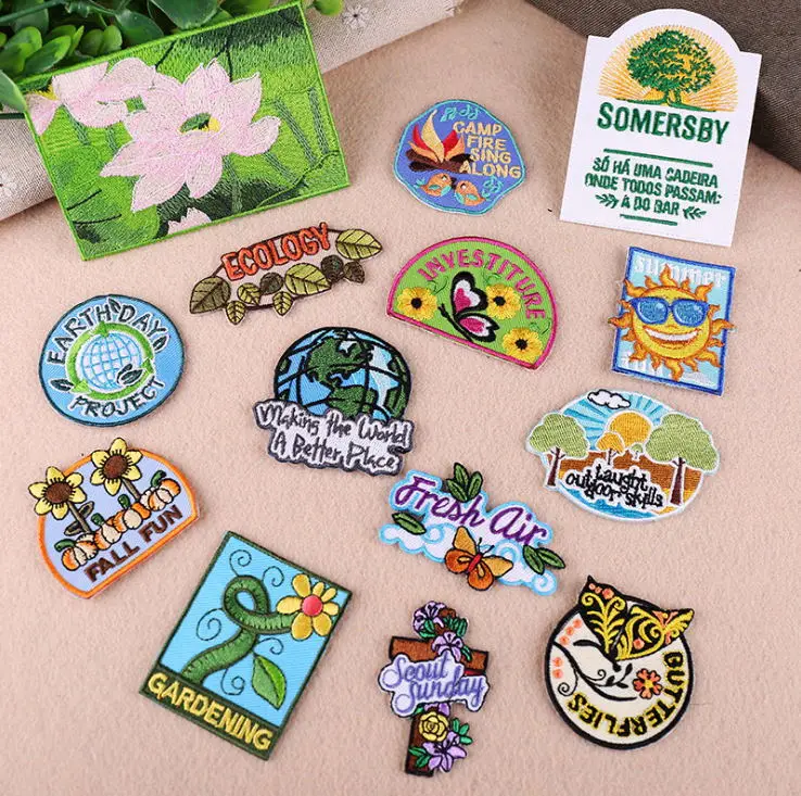 New arrival 10 pcs popular flowers earth Embroidered patches iron on Jeans coat tshirt bag shoe hat Motif Applique accessory diy
New arrival 10 pcs popular flowers earth Embroidered patches iron on Jeans coat tshirt bag shoe hat Motif Applique accessory diy