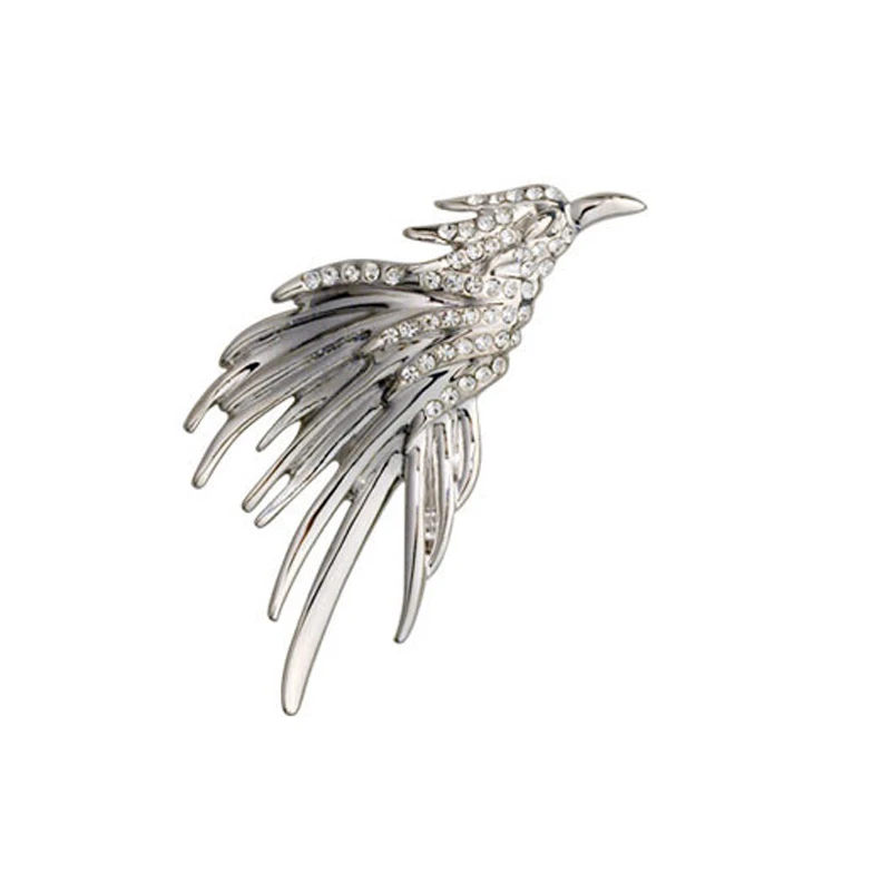 Unisex Rhinestone Silver Eagle Brooch Pin Women Men Brooches Jewelry Office Accessories Party Wedding Gift
Unisex Rhinestone Silver Eagle Brooch Pin Women Men Brooches Jewelry Office Accessories Party Wedding Gift