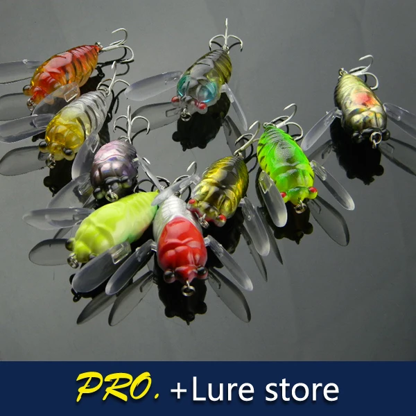 5pcs a lot 5.5cm 6g super quality swimbait artificial cicada lure bait swim insect lure bait fishing lure
5pcs a lot 5.5cm 6g super quality swimbait artificial cicada lure bait swim insect lure bait fishing lure