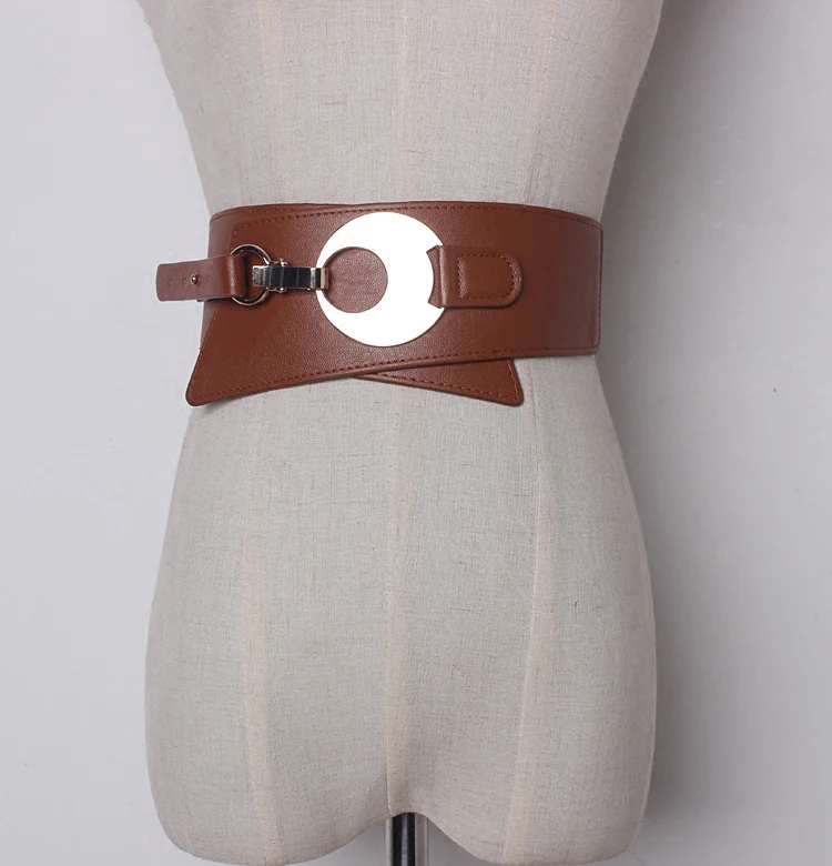 Round Buckle Design Punk Style Women Belts Pu Suede Leather Woman Black Pink Wide Waist Belts Jeans Clothing Decorations YS167
Round Buckle Design Punk Style Women Belts Pu Suede Leather Woman Black Pink Wide Waist Belts Jeans Clothing Decorations YS167