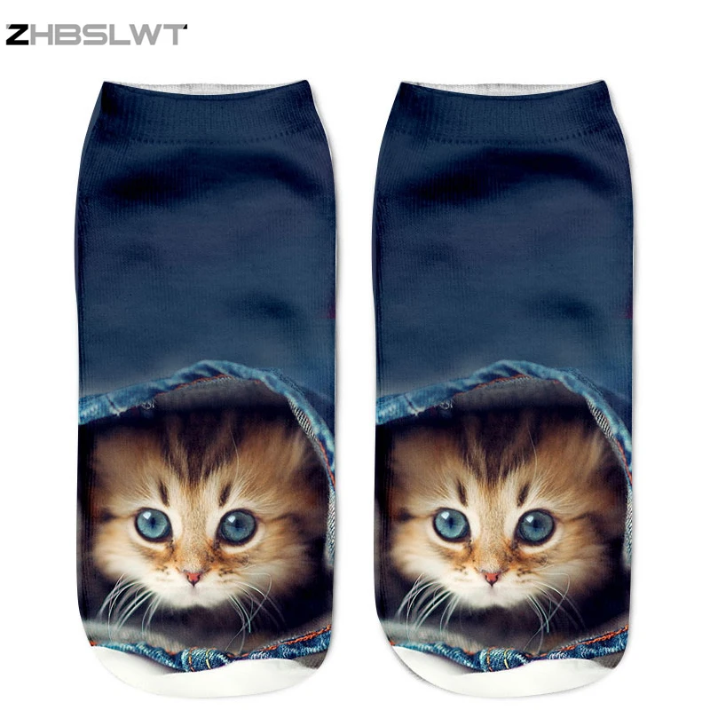 ZHBSLWT 3D socks Harajuku Style Print cat women Socks Casual Socks Unisex Low Cut Ankle Socks
ZHBSLWT 3D socks Harajuku Style Print cat women Socks Casual Socks Unisex Low Cut Ankle Socks