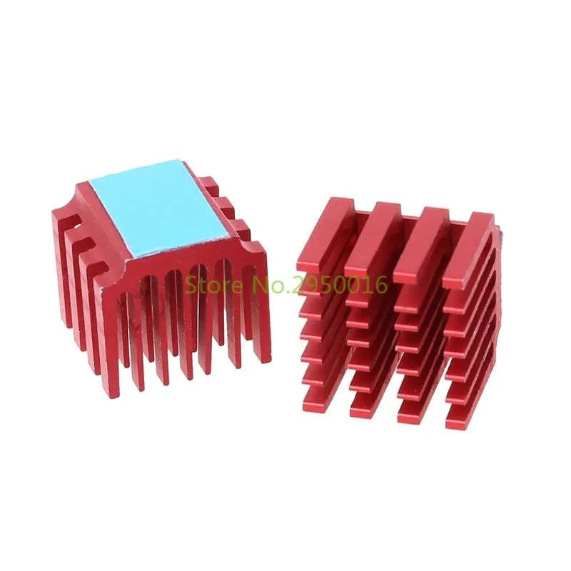 5Pcs Red Heatsinks Cooling Heat Sink Block Kit Aluminum Cooler With Adhesive Thermal Tape 3D Printer Parts Accessories C26
5Pcs Red Heatsinks Cooling Heat Sink Block Kit Aluminum Cooler With Adhesive Thermal Tape 3D Printer Parts Accessories C26