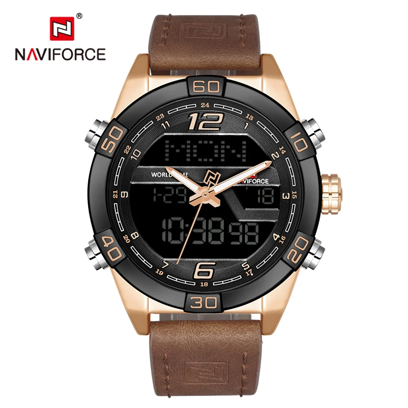 Часы NAVIFORCE мужские, армейские, спортивные, кожаные, водонепроницаемые, кварцевые, наручные, аналоговые, цифровые
Часы NAVIFORCE мужские, армейские, спортивные, кожаные, водонепроницаемые, кварцевые, наручные, аналоговые, цифровые