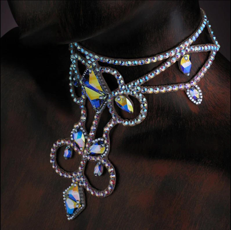 2020 New arrival Latin dance accessories senior stones dance necklace women latin dance necklaces DXSP0140024
2020 New arrival Latin dance accessories senior stones dance necklace women latin dance necklaces DXSP0140024