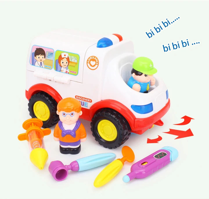 Ambulance Doctor Vehicle Set 2-in-1 Baby Toys Pretend Doctor Set & Medical Kit Inside Bump Toy Music Lights Car Childrens Toys
Ambulance Doctor Vehicle Set 2-in-1 Baby Toys Pretend Doctor Set & Medical Kit Inside Bump Toy Music Lights Car Childrens Toys