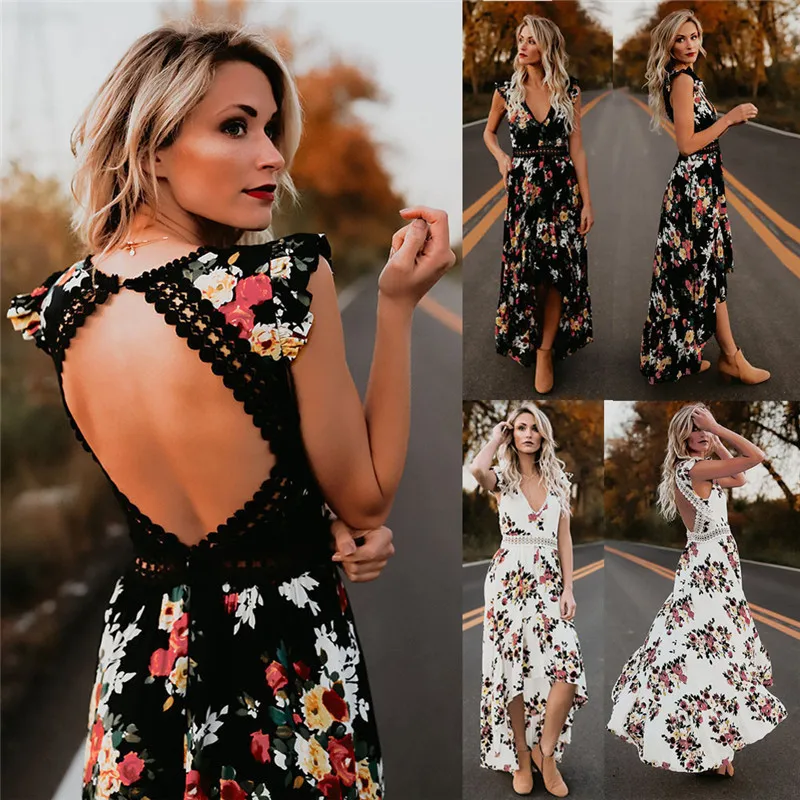 S-2XL v neck sleeveless long dress hollow out backless dress summer holiday night evening party floral print maxi dress
S-2XL v neck sleeveless long dress hollow out backless dress summer holiday night evening party floral print maxi dress