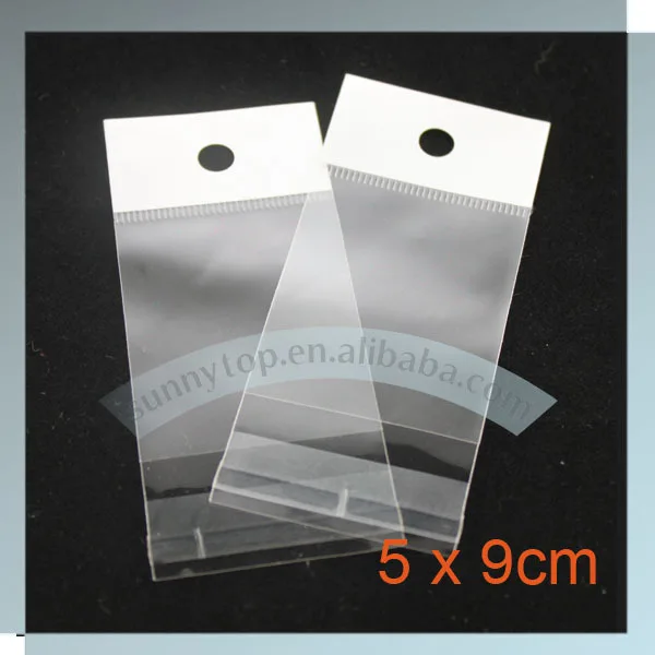 Clear Self Adhesive Seal Poly Opp Plastic Bag With Header 50x90mm Round Hole Jewelry Earring Packing bag
Clear Self Adhesive Seal Poly Opp Plastic Bag With Header 50x90mm Round Hole Jewelry Earring Packing bag