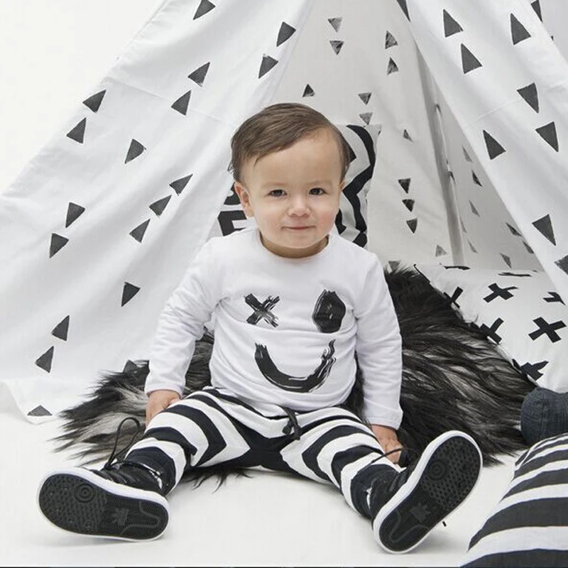 Новое поступление Ropa De Bebe комплект одежды для малыша Ползунки Детские Белый из
