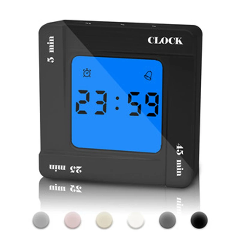 New Smart Rotatable Table Digital Alarm Clock, Kitchen /Student Use Silent Manual Countdown Counter Watch ,Backlight Timer
New Smart Rotatable Table Digital Alarm Clock, Kitchen /Student Use Silent Manual Countdown Counter Watch ,Backlight Timer