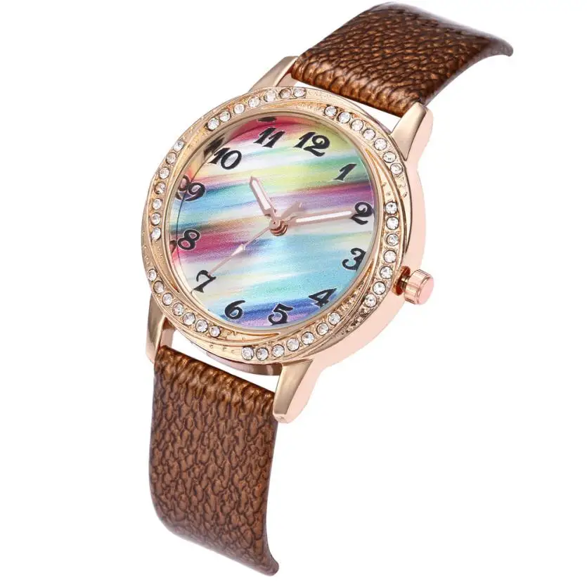 Women Fashion PU Leather Strap Quartz Movement Round Watch Alloy Stainless Steel Round Analog Dial Watch #W
Women Fashion PU Leather Strap Quartz Movement Round Watch Alloy Stainless Steel Round Analog Dial Watch #W
