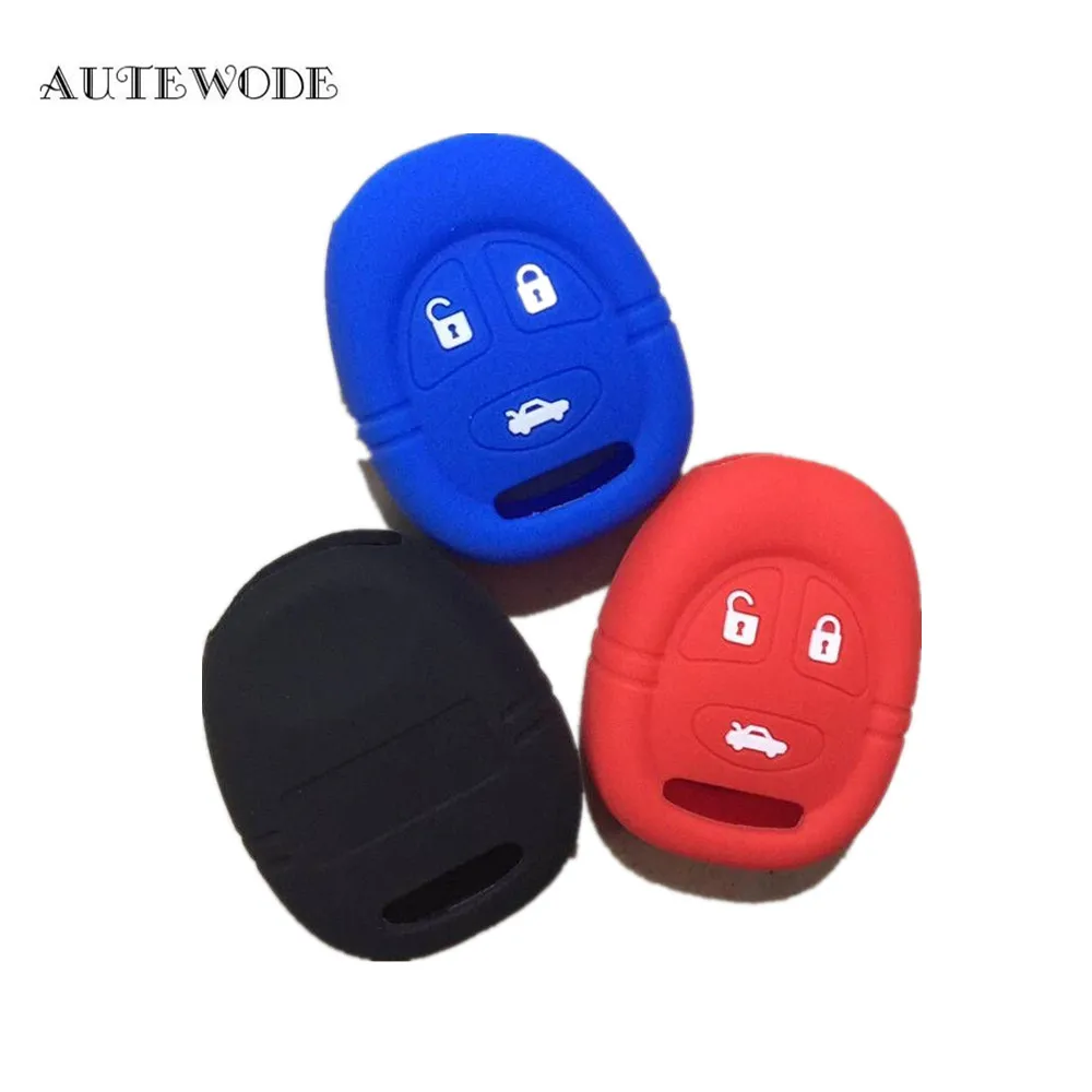 AUTEWODE силиконовый чехол для ключей Saab 9 3 5 93 95 ключ дистанционного ключа автомобиля