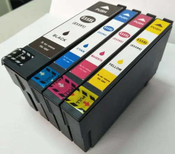 INK WAY INK WAY 35XL T3591-T3594 NON-OEM ink Cartridges for Epson WorkForce Pro WF- 4740DTWF/4730DTW/ 4720DW/4725DW
INK WAY INK WAY 35XL T3591-T3594 NON-OEM ink Cartridges for Epson WorkForce Pro WF- 4740DTWF/4730DTW/ 4720DW/4725DW