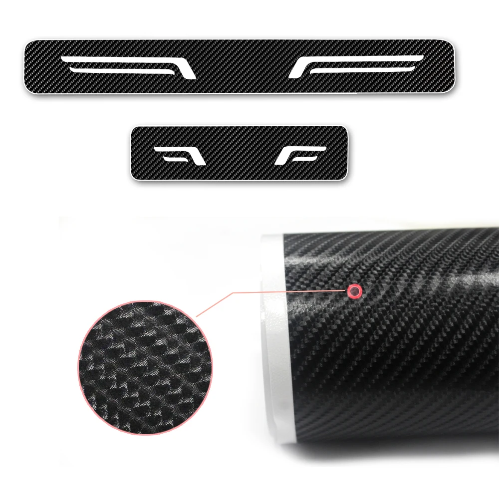 Universal Car Styling 4D Carbon Fiber Vinyl Sticker Car Door Sill Protector Scuff Door sill guard Car Accessories
Universal Car Styling 4D Carbon Fiber Vinyl Sticker Car Door Sill Protector Scuff Door sill guard Car Accessories