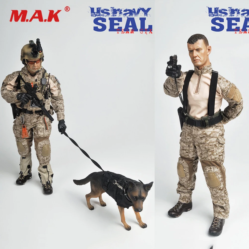 Для коллекции 1/6 полный набор мужской солдатский фигурка US.NAVY SEAL Team Six модель с двойным оружием и волчьей собакой для фанатов подарки
Для коллекции 1/6 полный набор мужской солдатский фигурка US.NAVY SEAL Team Six модель с двойным оружием и волчьей собакой для фанатов подарки