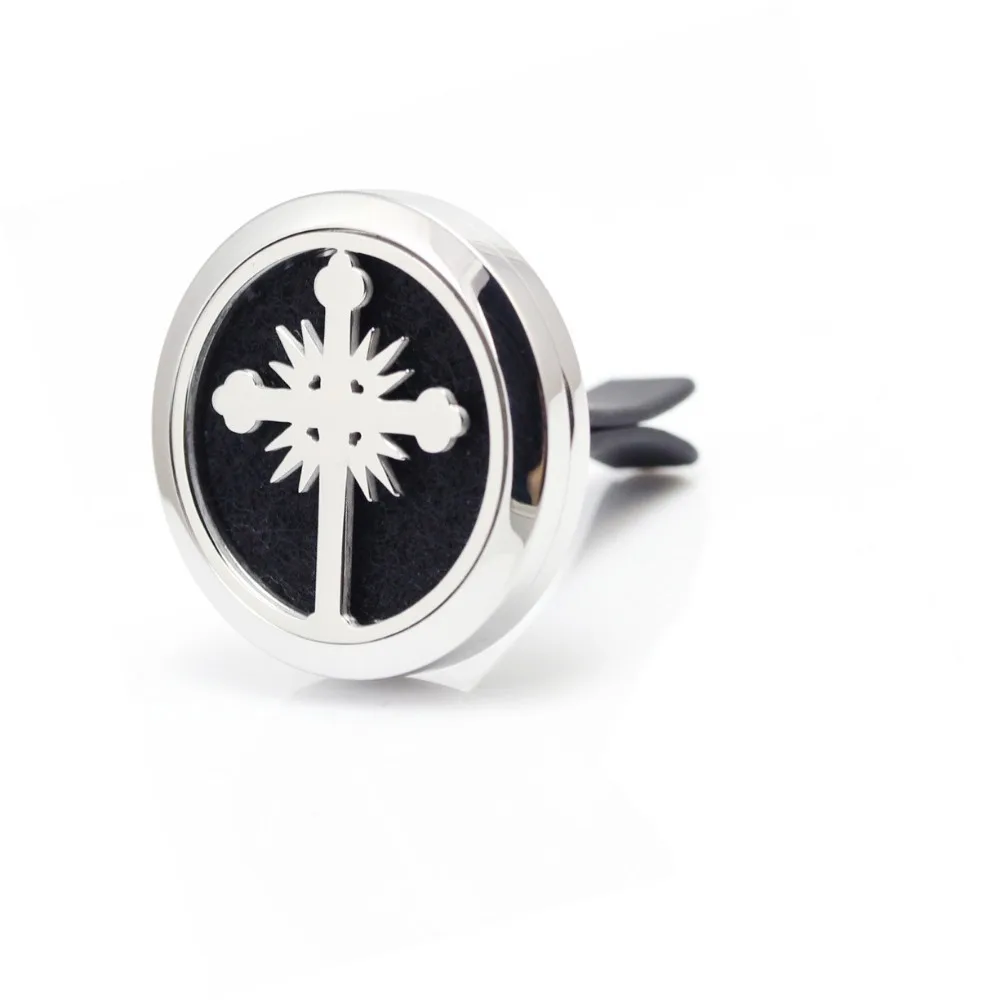 30mm 316L Stainless Steel Cross Design car diffuser essential oils aromatherapy Locket Vent Clip
30mm 316L Stainless Steel Cross Design car diffuser essential oils aromatherapy Locket Vent Clip