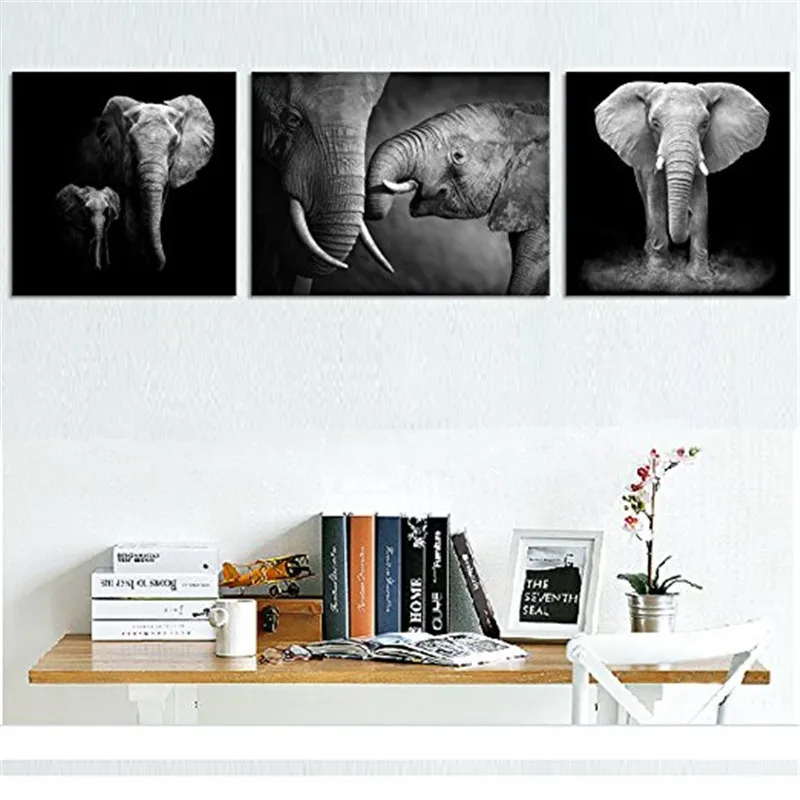 3 Pannel Wall Art Canvas African Elephant Landscape Oil Painting Picture Home Decoration Modern Canvas Print Unframed
3 Pannel Wall Art Canvas African Elephant Landscape Oil Painting Picture Home Decoration Modern Canvas Print Unframed