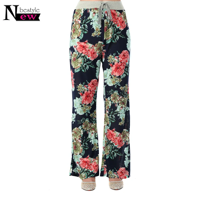 Women Floral Printed Wide Leg Pants Loose Elastic Waist Straight Pants Female Long Trousers Sweatpants Fashion Bottoms Trousers
Women Floral Printed Wide Leg Pants Loose Elastic Waist Straight Pants Female Long Trousers Sweatpants Fashion Bottoms Trousers