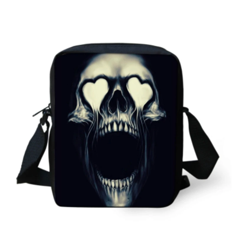 ELVISWORDS Small Messenger Bags For Women Boys Cool Punk Skull Printing Shoulder Bags Casual Sling Handbags Crossbody Bag Bolsa
ELVISWORDS Small Messenger Bags For Women Boys Cool Punk Skull Printing Shoulder Bags Casual Sling Handbags Crossbody Bag Bolsa