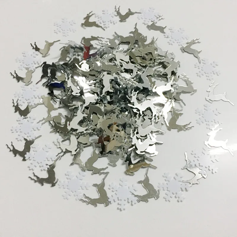 60g Deer Christmas Confetti Sprinkle Glitter Birthday Table Scatters Wedding Decoration Party Scrapbooking Halloween Decorative
60g Deer Christmas Confetti Sprinkle Glitter Birthday Table Scatters Wedding Decoration Party Scrapbooking Halloween Decorative