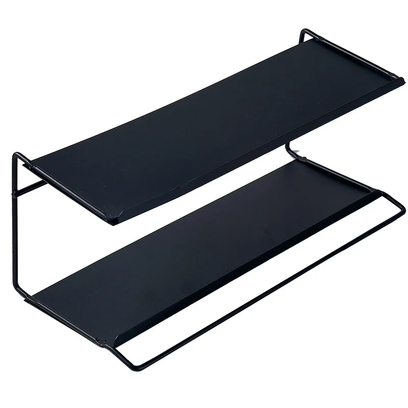 Bathroom shelf double-deck wash rack hole-free wall-suction towel rack household handtuchhalter
Bathroom shelf double-deck wash rack hole-free wall-suction towel rack household handtuchhalter