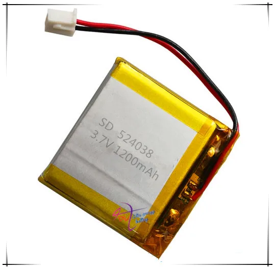 li-po XHR-2P 2.54 1200mAh 524038 504040 40*40*5.2mm 3.7V lithium polymer battery point reading machine
li-po XHR-2P 2.54 1200mAh 524038 504040 40*40*5.2mm 3.7V lithium polymer battery point reading machine
