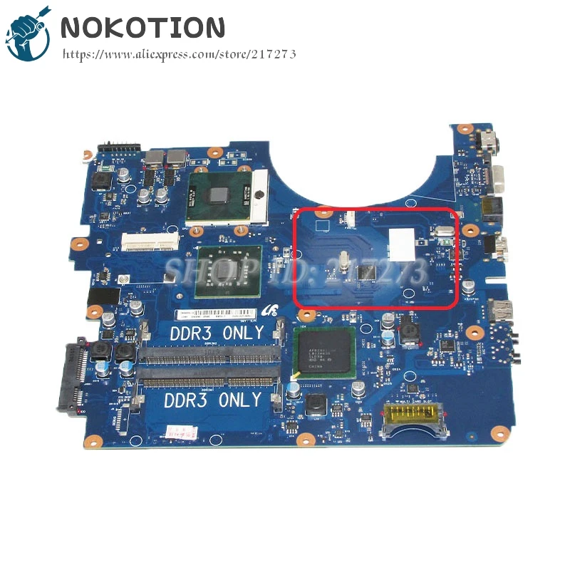 NOKOTION для Samsung NP-R530 R530 Материнская плата ноутбука DDR3 GL40 свободный процессор BA92-06336A BA92-06336B
NOKOTION для Samsung NP-R530 R530 Материнская плата ноутбука DDR3 GL40 свободный процессор BA92-06336A BA92-06336B