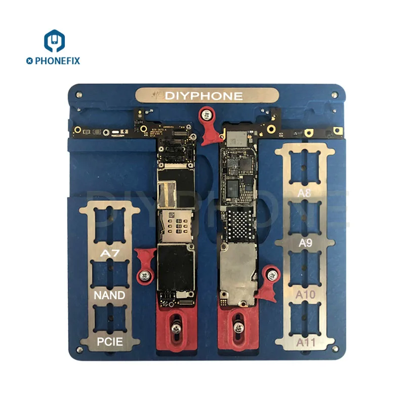 PHONEFIX MJ A22 для iPhone 5S 6 6S Plus 7 7P 8 8P материнская плата для ремонта держатель крепление PCB припоя Ремонт Платформа NAND процессор инструмент для ремо...
PHONEFIX MJ A22 для iPhone 5S 6 6S Plus 7 7P 8 8P материнская плата для ремонта держатель крепление PCB припоя Ремонт Платформа NAND процессор инструмент для ремо...