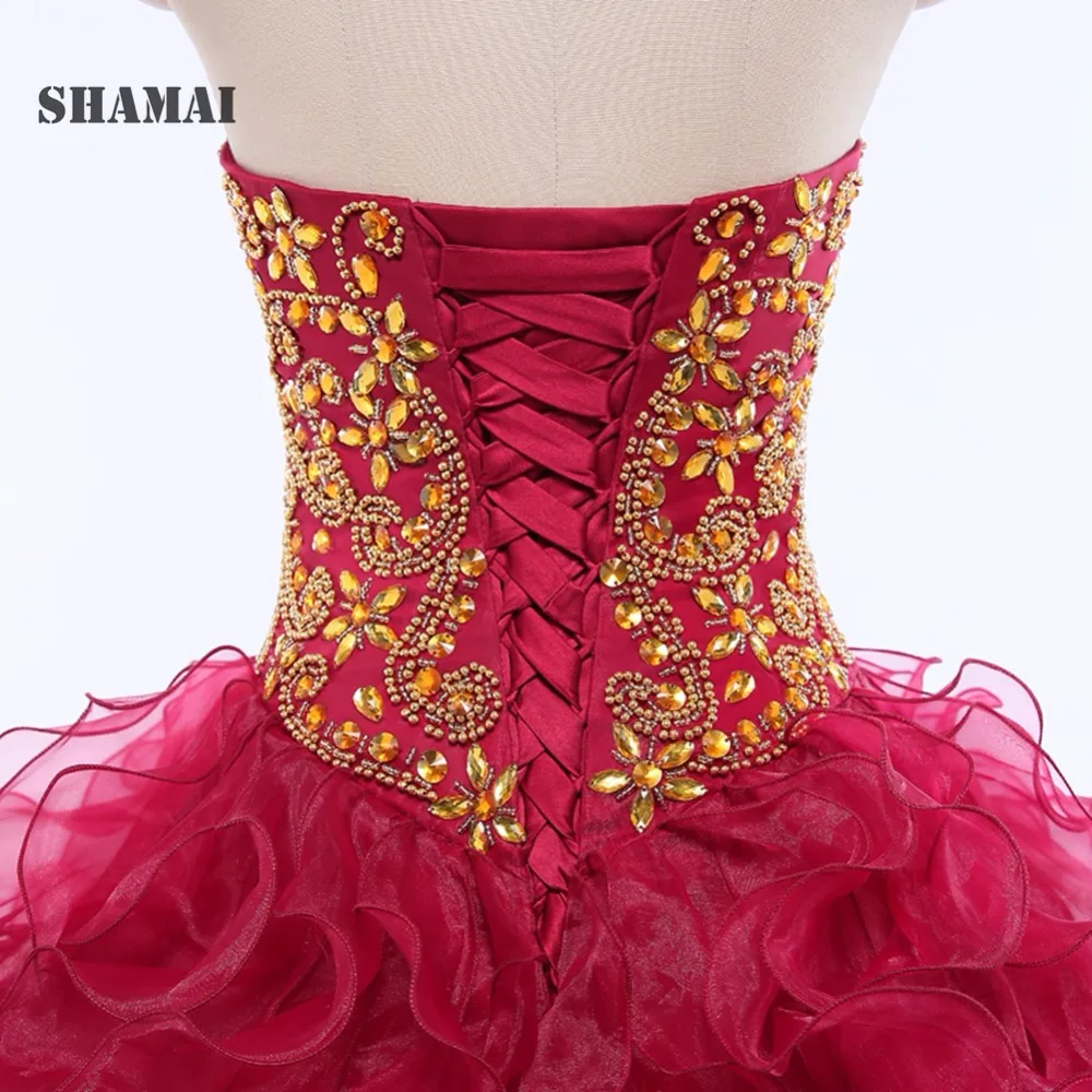 SHAMAI Quinceanera Dresses 2020 Beaded Organza Ball Gown Long Prom Party Dress Cheap Vestidos De 15 Anos Sweet 16 Dresses 53
SHAMAI Quinceanera Dresses 2020 Beaded Organza Ball Gown Long Prom Party Dress Cheap Vestidos De 15 Anos Sweet 16 Dresses 53