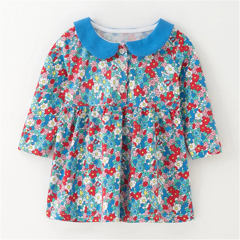 Infant Dress Fashion Flower Long Sleeve Princess Dress Doll Collar Autumn New Arrival Kids Dresses For Girls Baby Clothing 2019
Infant Dress Fashion Flower Long Sleeve Princess Dress Doll Collar Autumn New Arrival Kids Dresses For Girls Baby Clothing 2019