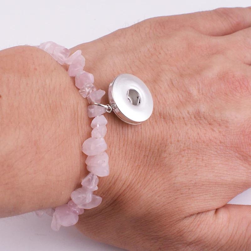 WA226 Stone 12mm snap button bracelet Adjustable handmade bracelet for girls WOMEN
WA226 Stone 12mm snap button bracelet Adjustable handmade bracelet for girls WOMEN