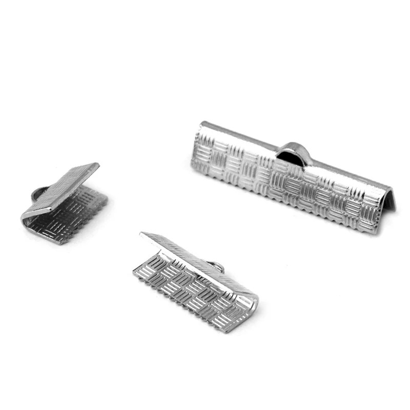 40pcs (No Fade)Stainless Steel Fastener Clasps Fitting Flat Leather Cord Silver Tone End Caps Clip Clasps Jewelry Making Finding
40pcs (No Fade)Stainless Steel Fastener Clasps Fitting Flat Leather Cord Silver Tone End Caps Clip Clasps Jewelry Making Finding