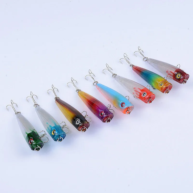 1Pcs Floating Laser Fishing Lures 6.5cm/6.6g Popper Hard Baits Wobblers Crankbait Artificial Isca Tackle For Sea Fishing Bait
1Pcs Floating Laser Fishing Lures 6.5cm/6.6g Popper Hard Baits Wobblers Crankbait Artificial Isca Tackle For Sea Fishing Bait