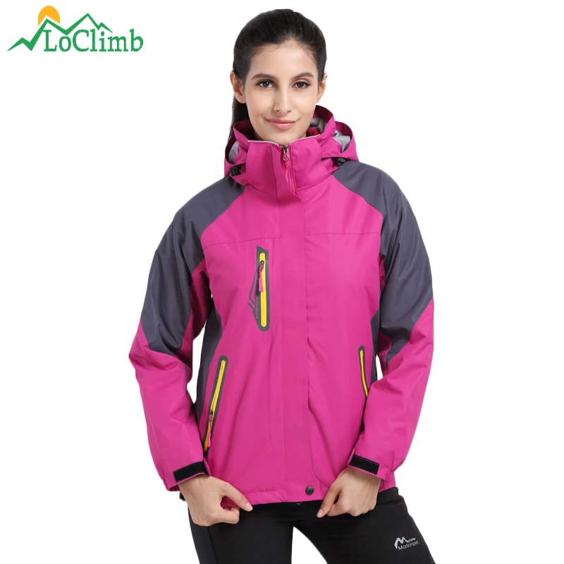LoClimb 3 In 1 Winter Outdoor Hiking Jackets Women Waterproof Windproof Coat Outdoor Trekking Camping Women's Winbreaker,AW105
LoClimb 3 In 1 Winter Outdoor Hiking Jackets Women Waterproof Windproof Coat Outdoor Trekking Camping Women's Winbreaker,AW105