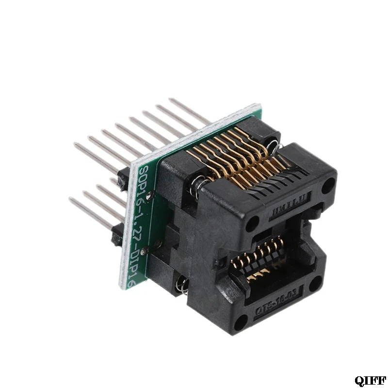 Drop Ship&Wholesale SOP16 TO DIP16 IC Socket SOP16 Turn DIP16 Programmer Adapter 150mil Write Seat APR29
Drop Ship&Wholesale SOP16 TO DIP16 IC Socket SOP16 Turn DIP16 Programmer Adapter 150mil Write Seat APR29