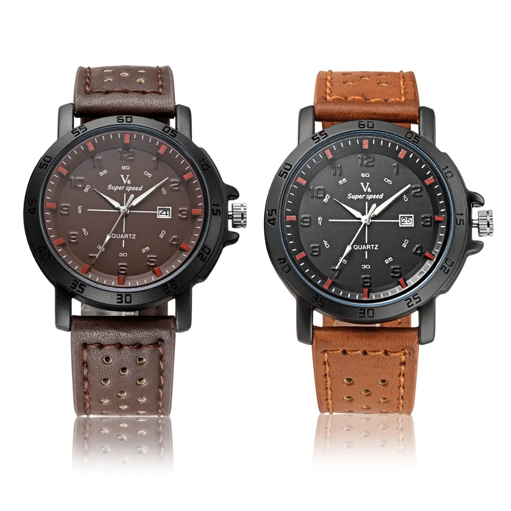 Lift Waterproof V6 Sport Watches Men PU Band Date Display Military Wristwatches Quartz Fashion Army Clock relogio masculino
Lift Waterproof V6 Sport Watches Men PU Band Date Display Military Wristwatches Quartz Fashion Army Clock relogio masculino