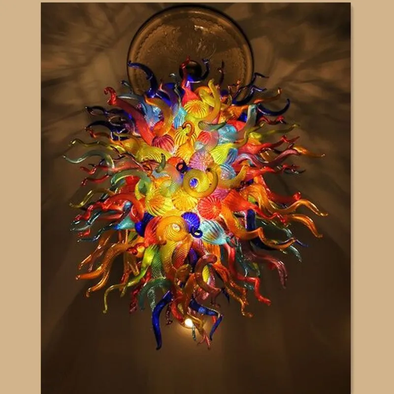 Hot Sale Colorful Festival Chandelier Home Decorative Hand Blown Glass LED Chandelier Lighting
Hot Sale Colorful Festival Chandelier Home Decorative Hand Blown Glass LED Chandelier Lighting
