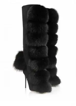 Abesire Women Sexy Fur Ball Embellished Round Toe Knee High Boots Girls Stiletto Heels Runway Shoes Lady Pig Suede Long Boots
Abesire Women Sexy Fur Ball Embellished Round Toe Knee High Boots Girls Stiletto Heels Runway Shoes Lady Pig Suede Long Boots