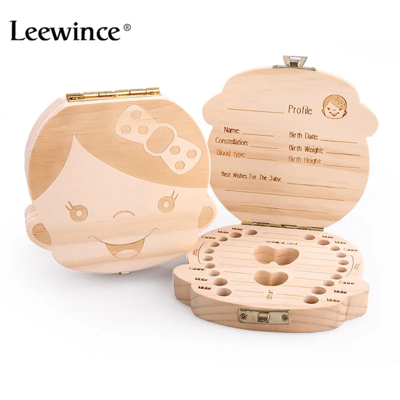 Leewince Tooth Box organizer for baby save Milk teeth Wood storage box great gifts 3-6Years creative for Spanish&Russian&English
Leewince Tooth Box organizer for baby save Milk teeth Wood storage box great gifts 3-6Years creative for Spanish&Russian&English