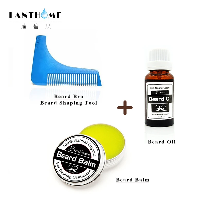 Lanthome Men Moustache Wax Balm Beard Oil Beard Care Trimmer Comb Bro Beard Shaping Aftershave for Men Moisturizing Hair Product
Lanthome Men Moustache Wax Balm Beard Oil Beard Care Trimmer Comb Bro Beard Shaping Aftershave for Men Moisturizing Hair Product