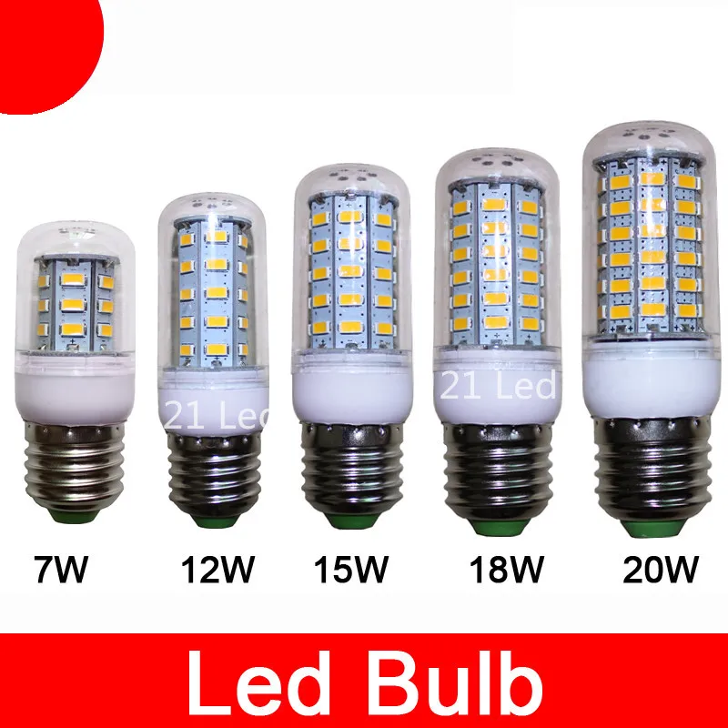 Hot Sale E27 E14 Led Lamps 5730 110V 220V 12W 15W 18W 20W LED Corn Led Bulb Christmas Chandelier Candle Lighting free shipping
Hot Sale E27 E14 Led Lamps 5730 110V 220V 12W 15W 18W 20W LED Corn Led Bulb Christmas Chandelier Candle Lighting free shipping