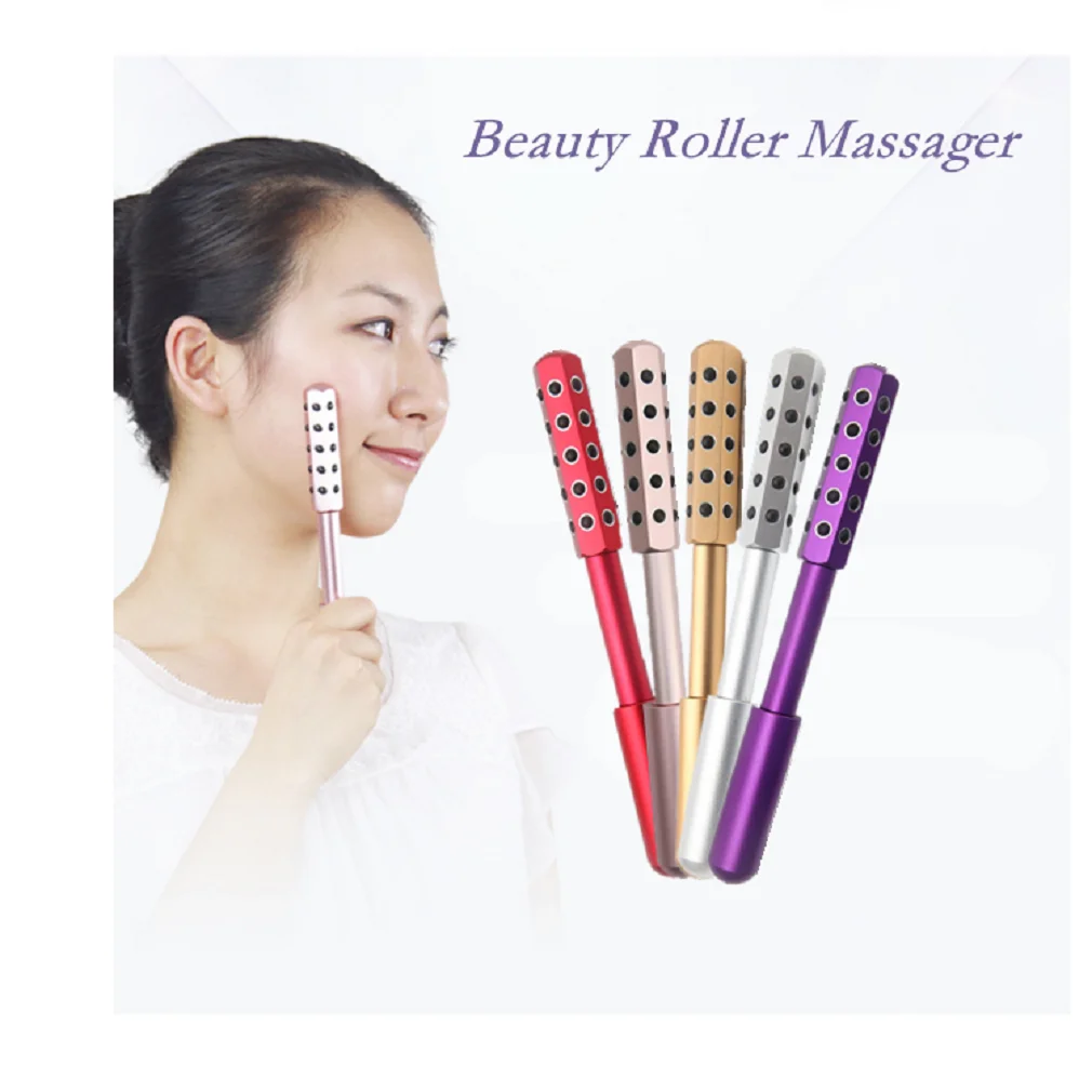 Germanium Beauty Roller Massager Wand Face Massage Tool For Face Lift Up Skin Shape Slim Facial Anti-wrinkle Care
Germanium Beauty Roller Massager Wand Face Massage Tool For Face Lift Up Skin Shape Slim Facial Anti-wrinkle Care