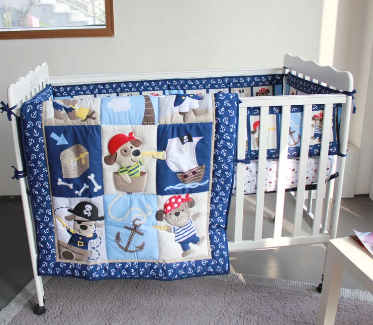 Discount! 7pcs Embroidered set baby crib bedding set cartoon animal baby crib set ,include(bumpers+duvet+bed cover+bed skirt)
Discount! 7pcs Embroidered set baby crib bedding set cartoon animal baby crib set ,include(bumpers+duvet+bed cover+bed skirt)