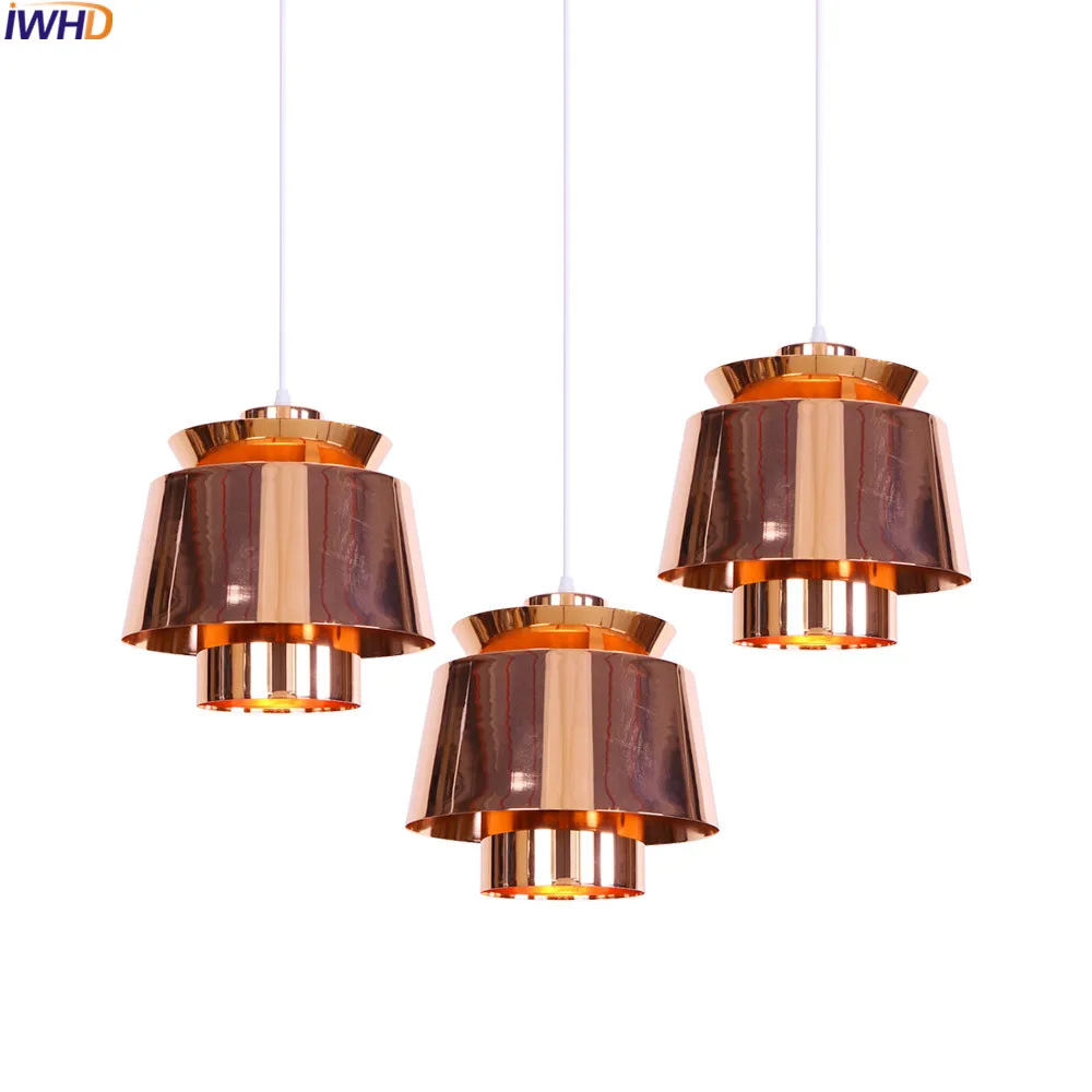 IWHD Rose Golden LED Pendant Lights Simple Nordic Hanglamp Loft Vintage Pendant Lamp Fixtures Home Lighting Suspension Luminaire
IWHD Rose Golden LED Pendant Lights Simple Nordic Hanglamp Loft Vintage Pendant Lamp Fixtures Home Lighting Suspension Luminaire