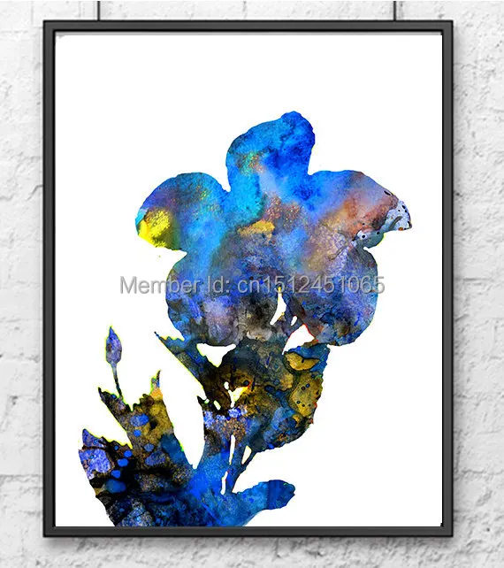 Modern beautiful living room bedroom home wall art decor abstract Blue watercolor flower wall art picture Print painting print
Modern beautiful living room bedroom home wall art decor abstract Blue watercolor flower wall art picture Print painting print