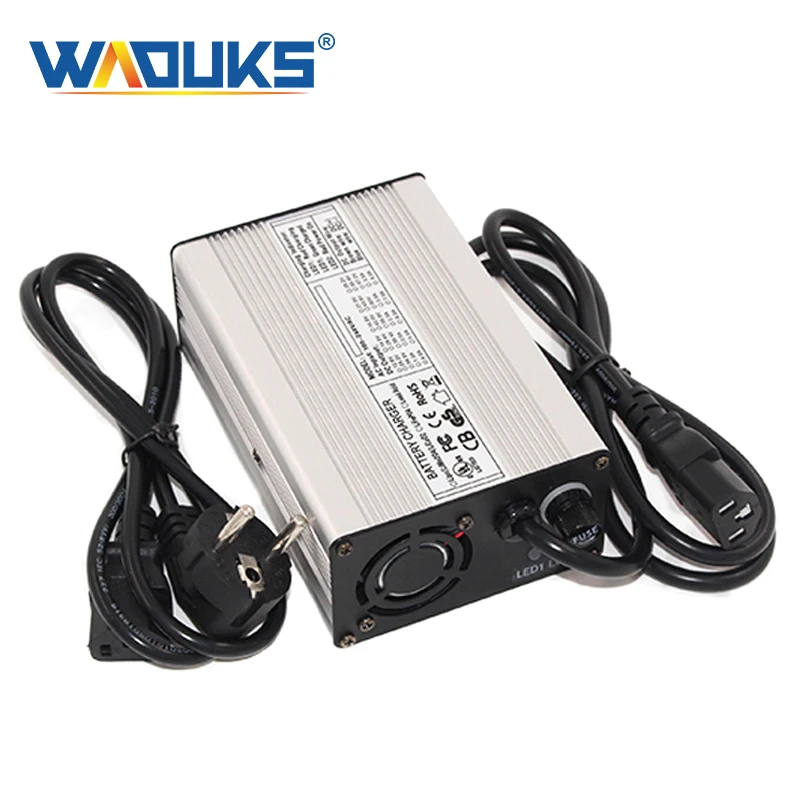58.8V 2A Charger 58.8V Li-ion Battery Charger For 14S 51.8V Lipo/LiMn2O4/LiCoO2 Battery Charger Smart Auto-Stop
58.8V 2A Charger 58.8V Li-ion Battery Charger For 14S 51.8V Lipo/LiMn2O4/LiCoO2 Battery Charger Smart Auto-Stop