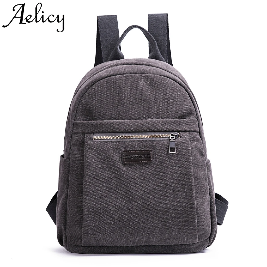 Aelicy мужская и женская винтажная повседневная школьная сумка высокого качества