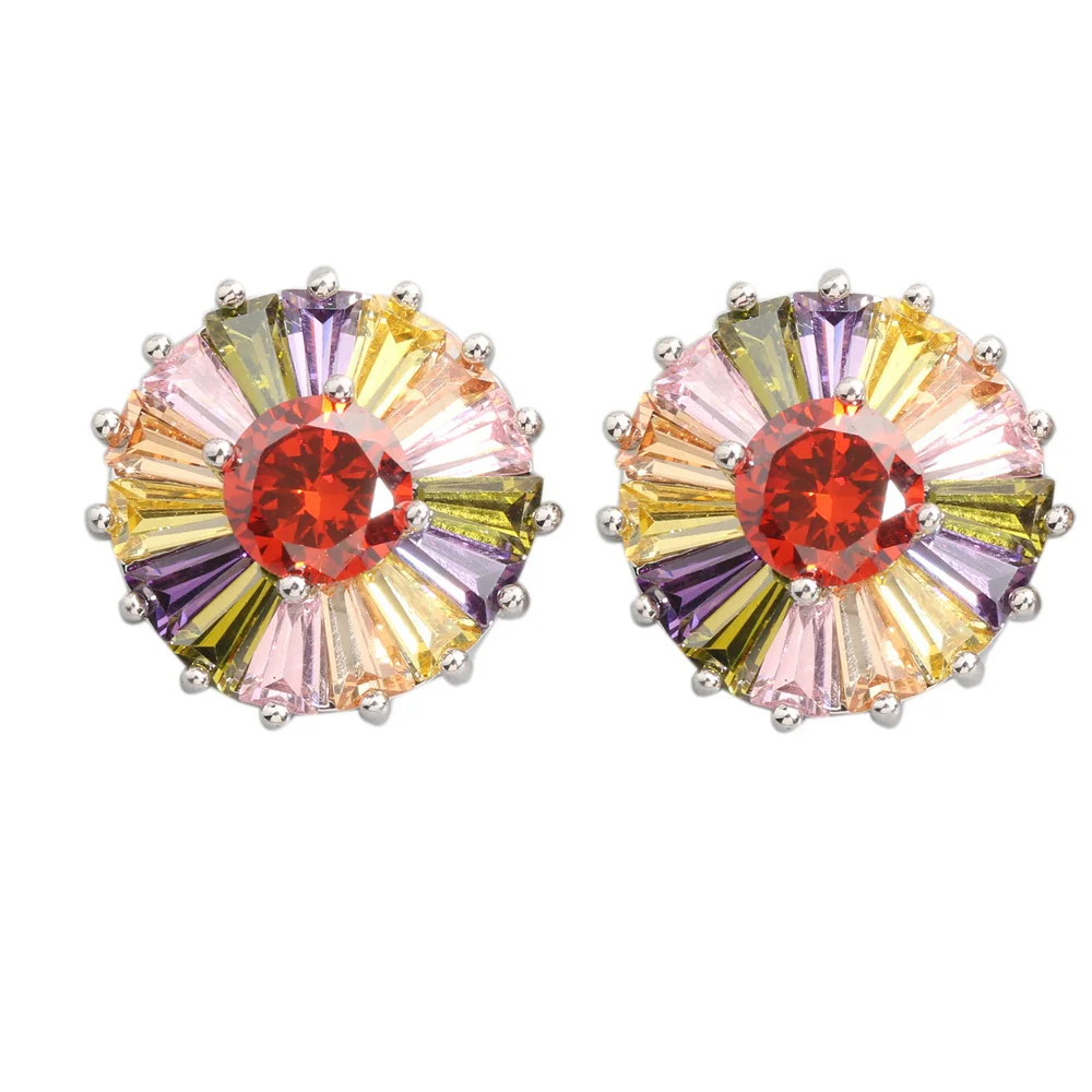 Superior Multi-Color MultiGem 7*7mm Semi-precious Silver Cool For Womens Stud Earrings ED0447
Superior Multi-Color MultiGem 7*7mm Semi-precious Silver Cool For Womens Stud Earrings ED0447